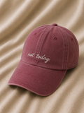 Not Today – Red Vintage Cap