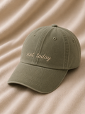 Not Today – Sage Vintage Cap